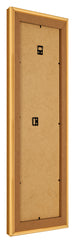 Marco de Fotos 33x98cm Dorado Matte MDF Lazio Trasera Oblicuo | Yourdecoration.es