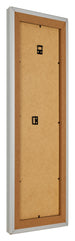 Marco de Fotos 33x98cm Plateado Mate MDF Lazio Trasera Oblicuo | Yourdecoration.es