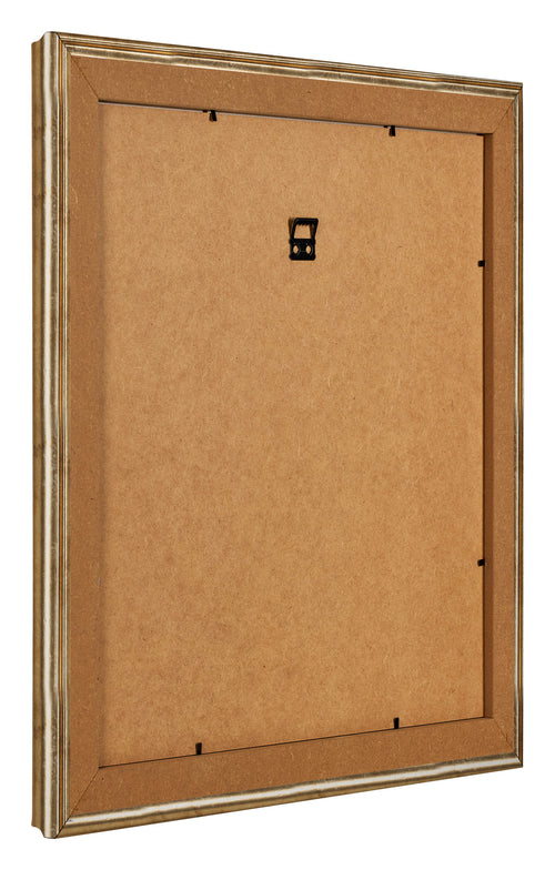 Marco de Fotos 60x60cm Dorado Antiguo MDF Lazio Trasera Oblicuo | Yourdecoration.es