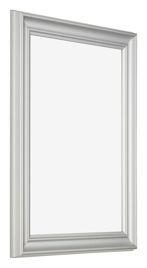 Marco de Fotos 60x80cm Plateado Mate MDF Lazio Delantera Oblicuo | Yourdecoration.es