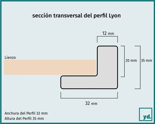 Lyon Detalle Seccion Transversal Dibujo | Yourdecoration.es