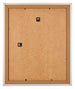 Marco de Fotos 25x30cm Plateado Mate MDF Lazio Trasera | Yourdecoration.es