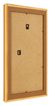Marco de Fotos 50x75cm Dorado Matte MDF Lazio Trasera Oblicuo | Yourdecoration.es