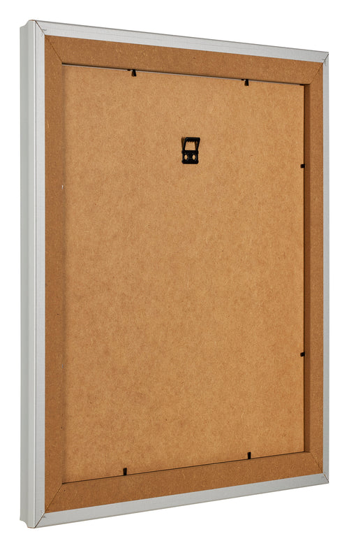 Marco de Fotos 70x70cm Plateado Mate MDF Lazio Trasera Oblicuo | Yourdecoration.es