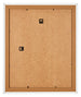 Marco de Fotos 70x90cm Blanco Barrido MDF Lazio Trasera | Yourdecoration.es