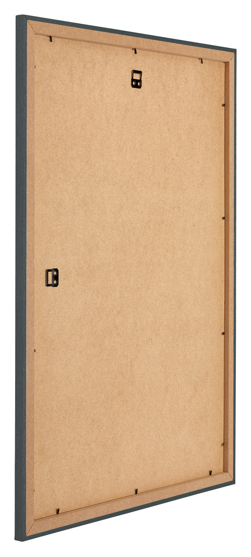 Mura MDF Marco de Fotos 20x28cm Antracita Parte trasera Oblicuo | Yourdecoration.es