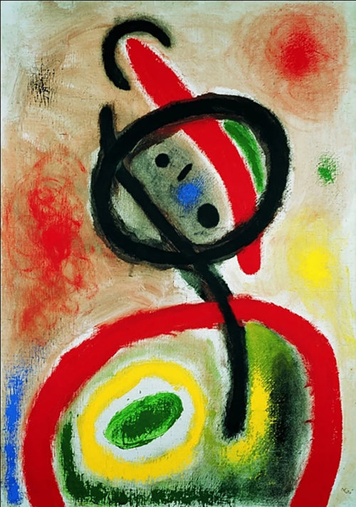 Joan Miro  Femme III Reproducción de arte 60x80cm | Yourdecoration.es