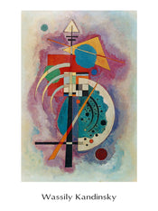 Wassily Kandinsky  Hommage a Grohmann Reproducción de arte 60x80cm | Yourdecoration.es