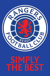 pyramid pp34963 rangers f c simply the best Póster 61x91 5cm | Yourdecoration.es