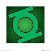 Pyramid DC Comics Green Lantern Symbol Reproducción de arte 40x40cm | Yourdecoration.es