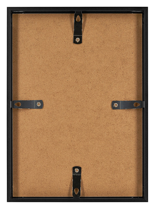 Aurora Aluminio Marco de Fotos 21x29 7cm Juego de 3 Negro Parte trasera | Yourdecoration.es