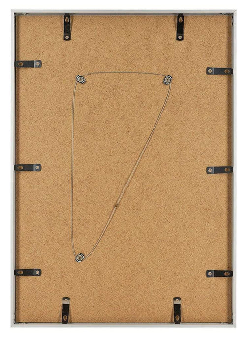 Aurora Aluminio Marco de Fotos 42x59 4cm Plateado Parte trasera | Yourdecoration.es