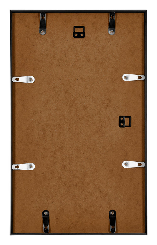 Austin Aluminio Marco de Fotos 33x48cm Negro Brillante Trasera | Yourdecoration.es