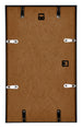 Austin Aluminio Marco de Fotos 33x48cm Negro Brillante Trasera | Yourdecoration.es