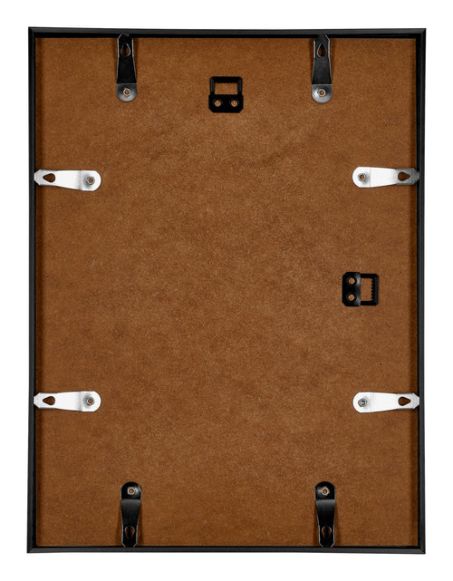 Austin Aluminio Marco de Fotos 45x60cm Negro muy brillante Parte trasera | Yourdecoration.es