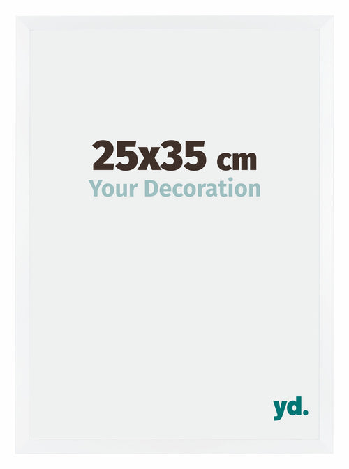 Catania MDF Marco de Fotos 25x35cm Blanco Tamano | Yourdecoration.es