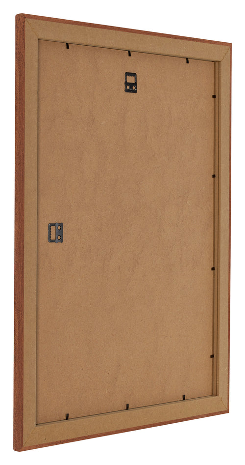 Como MDF Marco De Fotos 20x25cm Nogal Parte Trasera Oblicuo | Yourdecoration.es