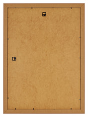 Como MDF Marco De Fotos 21x29 7cm A4 Nogal Claro Parte Trasera | Yourdecoration.es