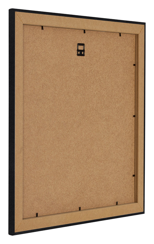 Como MDF Marco De Fotos 35x35cm Negro Mate Parte Trasera Oblicuo | Yourdecoration.es