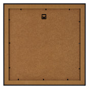 Como MDF Marco De Fotos 60x60cm Negro Muy Brillante Parte Trasera | Yourdecoration.es