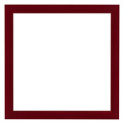 Como MDF Marco De Fotos 60x60cm Vino Tinto Barrido Parte Delantera | Yourdecoration.es