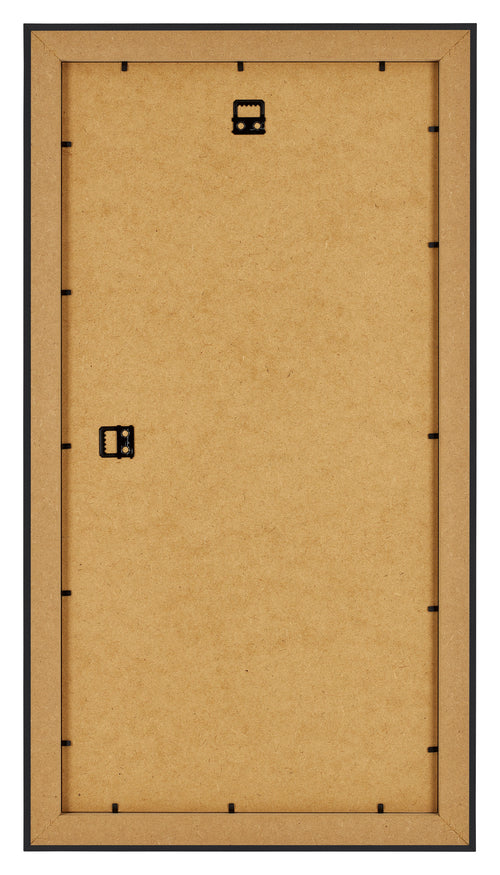 Como MDF Marco de Fotos 50x100cm Negro Grano de Madera Trasera | Yourdecoration.es