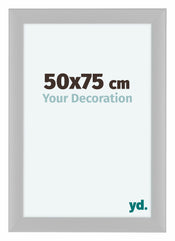 Como MDF Marco de Fotos 50x75cm Blanco Mate Delantera Tamano | Yourdecoration.es