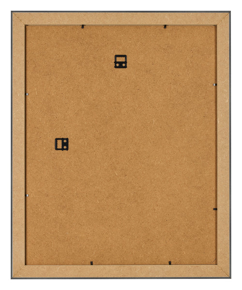 Marco de Fotos 20x25cm Negro Plateado Pulido MDF Pisa Trasera | Yourdecoration.es