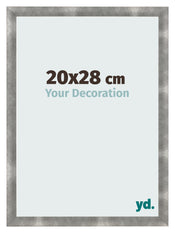 Marco de Fotos 20x28cm Metal Vintage MDF Pisa Delantera Tamano | Yourdecoration.es
