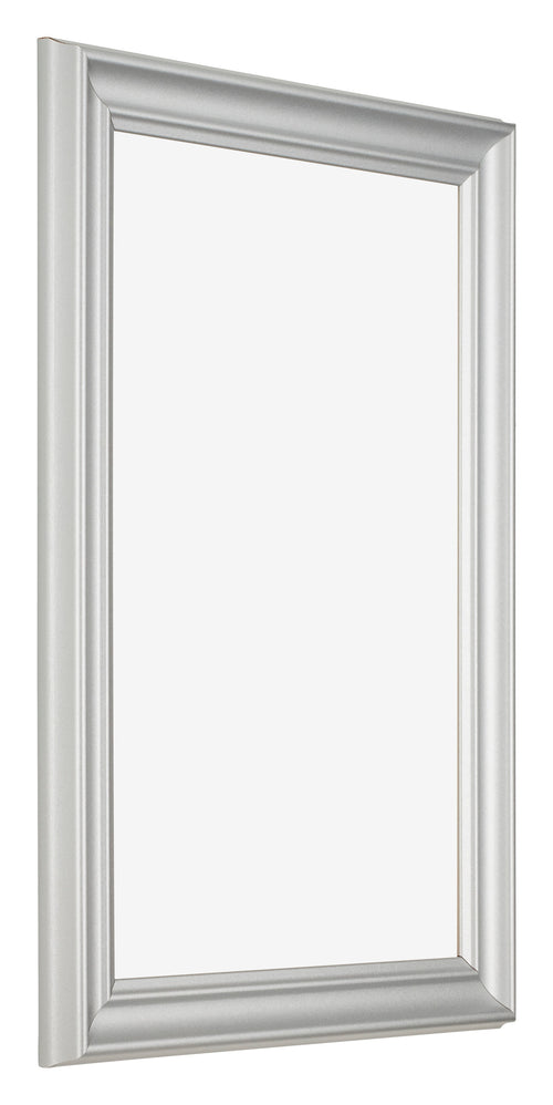 Marco de Fotos 20x30cm Plateado Mate MDF Lazio Delantera Oblicuo | Yourdecoration.es