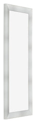 Marco de Fotos 20x60cm Aluminio Cepillado MDF Pisa Delantera Oblicuo | Yourdecoration.es