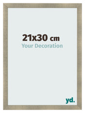 Marco de Fotos 21x30cm Dorado Vintage MDF Pisa Delantera Tamano | Yourdecoration.es