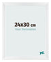 Marco de Fotos 24x30cm Blanco Vintage MDF Pisa Delantera Tamano | Yourdecoration.es