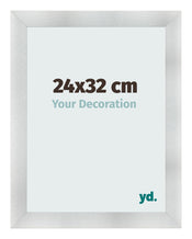 Marco de Fotos 24x32cm Aluminio Cepillado MDF Pisa Delantera Tamano | Yourdecoration.es