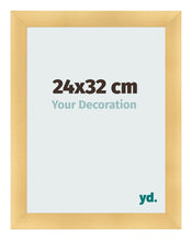 Marco de Fotos 24x32cm Dorado Vintage MDF Pisa Delantera Tamano | Yourdecoration.es