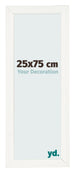 Marco de Fotos 25x75cm Blanco Vintage MDF Pisa Delantera Tamano | Yourdecoration.es