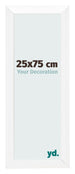 Marco de Fotos 25x75cm Blanco Vintage MDF Pisa Delantera Tamano | Yourdecoration.es