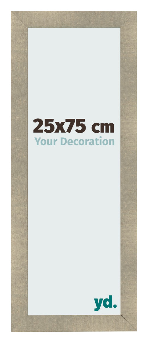 Marco de Fotos 25x75cm Dorado Vintage MDF Pisa Delantera Tamano | Yourdecoration.es