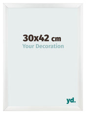 Marco de Fotos 30x42cm Blanco Vintage MDF Pisa Delantera Tamano | Yourdecoration.es
