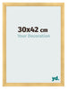 Marco de Fotos 30x42cm Dorado Vintage MDF Pisa Delantera Tamano | Yourdecoration.es