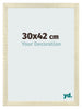 Marco de Fotos 30x42cm Roble Sonoma MDF Pisa Delantera Tamano | Yourdecoration.es