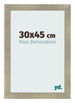 Marco de Fotos 30x45cm Dorado Vintage MDF Pisa Delantera Tamano | Yourdecoration.es