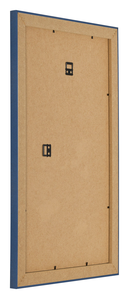 Marco de Fotos 30x50cm Azul Oscuro Barrido MDF Pisa Trasera Oblicuo | Yourdecoration.es