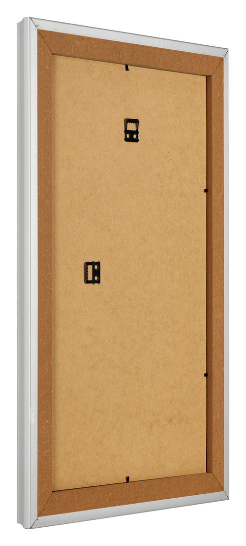 Marco de Fotos 30x50cm Blanco Barrido MDF Lazio Trasera Oblicuo | Yourdecoration.es