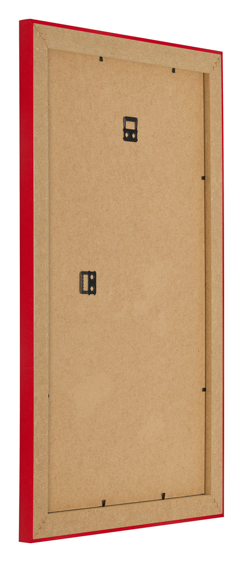 Marco de Fotos 30x50cm Rojo MDF Pisa Trasera Oblicuo | Yourdecoration.es