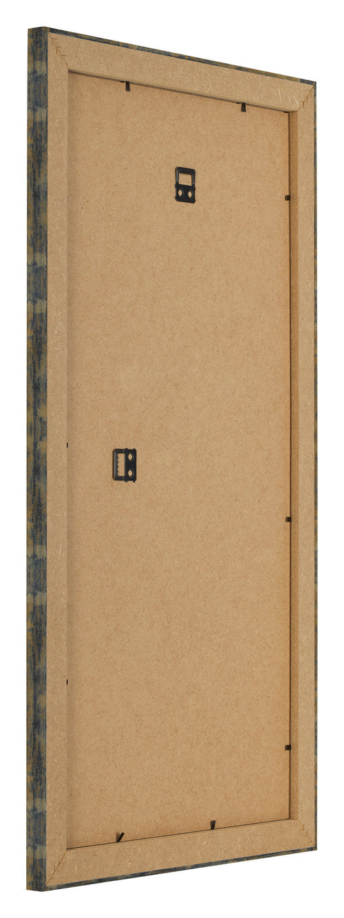 Marco de Fotos 30x60cm Azul Y Dorado Fusionado MDF Pisa Trasera Oblicuo | Yourdecoration.es