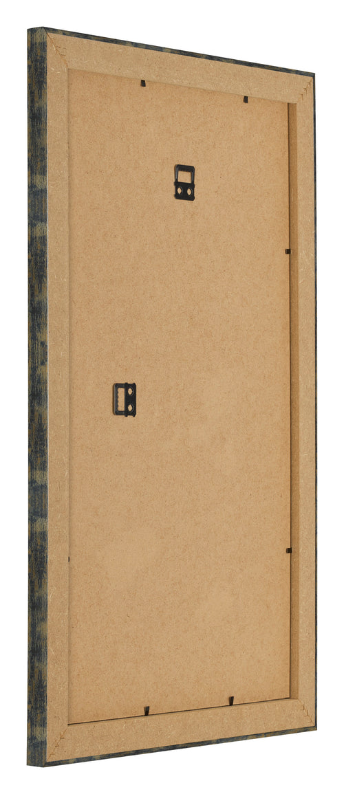 Marco de Fotos 33x48cm Azul Y Dorado Fusionado MDF Pisa Trasera Oblicuo | Yourdecoration.es