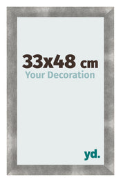 Marco de Fotos 33x48cm Metal Vintage MDF Pisa Delantera Tamano | Yourdecoration.es