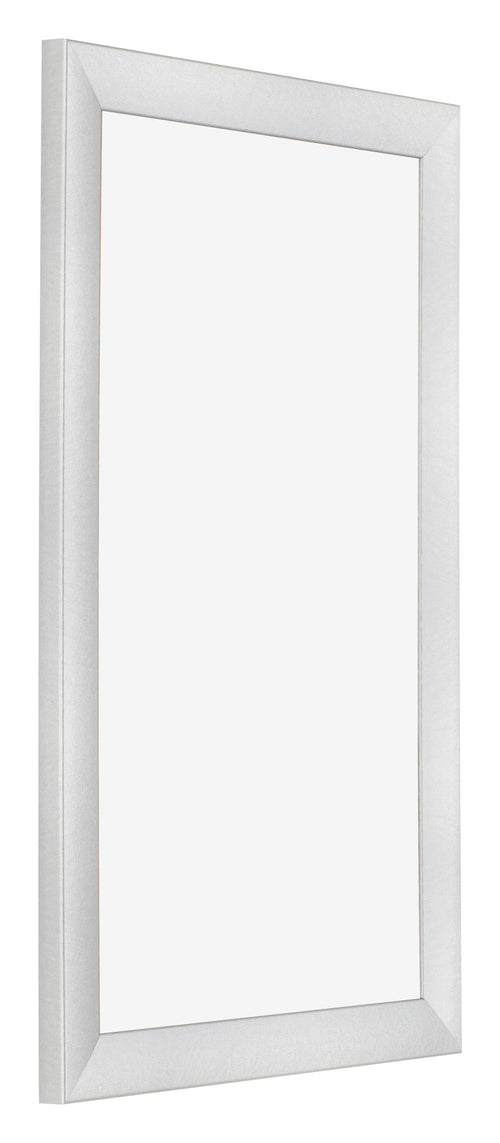 Marco de Fotos 33x48cm Plateado Negro Barrido MDF Pisa Delantera Oblicuo | Yourdecoration.es