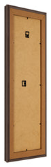 Marco de Fotos 33x98cm Roble Oscuro MDF Lazio Trasera Oblicuo | Yourdecoration.es